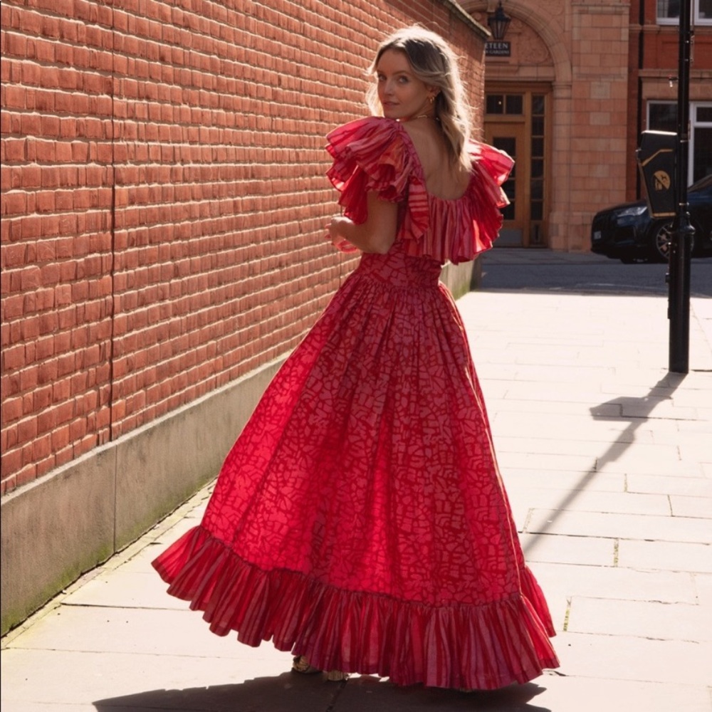 New Sika Billie off the shoulder ruffle dress 10